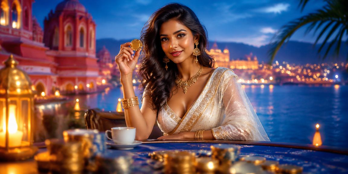 Enthusiastic players in Jaipur enjoying an evening of Teen Patti in traditional saree attire